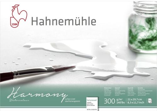 HAHNEMUHLE СКИЦНИК HARMONY  HP А4 300г, 12л