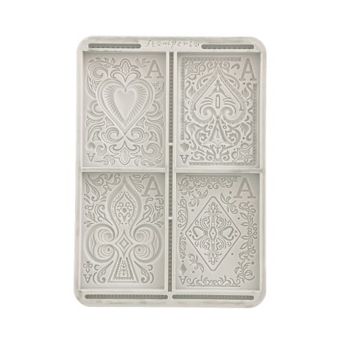 Silicon mold A5 - Master of Magic cards
