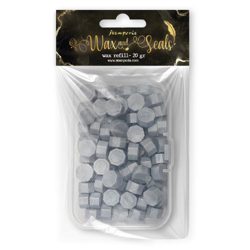 Stampera,  Wax Refill gr 20 - Light silver