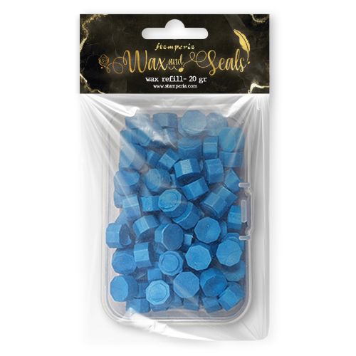 Stampera,  Wax Refill gr 20 - Light blue