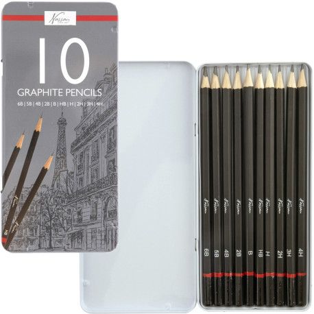 NASSAU GRAPHITE  SET 10