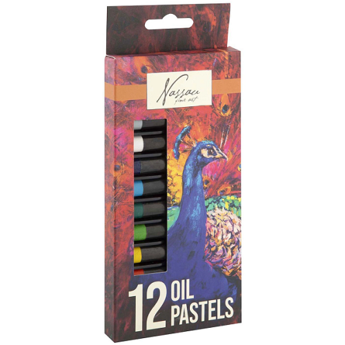 NASSAU OIL PASTELS 12  - Фини маслени пастели 12цв