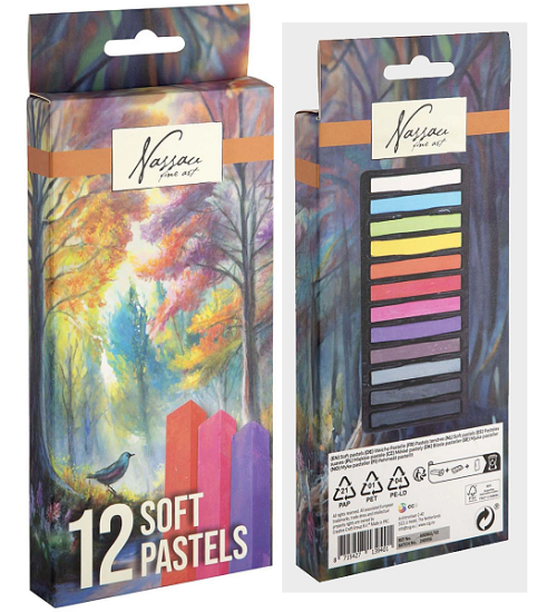 NASSAU SOFT PASTELS  12