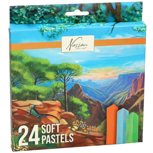 NASSAU FINE ART SOFT PASTELS  24