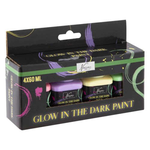 GLOW IN THE DARK ACRYLIC SET