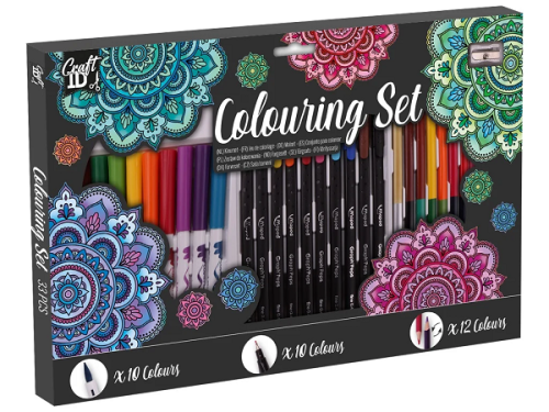 COLOURING SET 33pc