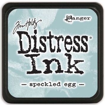 NEW MINI Distress ink pad by Tim Holtz - Speckled Egg
