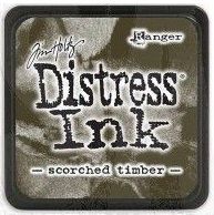 MINI Distress ink pad by Tim Holtz - Тампон, "Дистрес" техника - Scorched Timber
