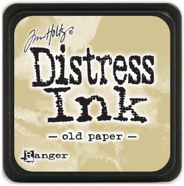 MINI Distress ink pad by Tim Holtz - Тампон, "Дистрес" техника - Old Paper