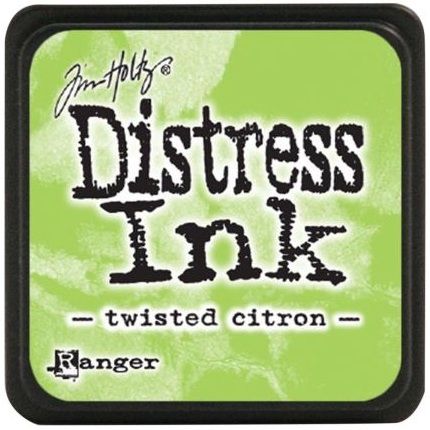 MINI Distress ink pad by Tim Holtz - Тампон, "Дистрес" техника - Twisted citron