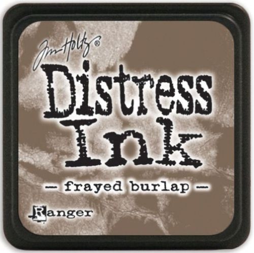 MINI Distress ink pad by Tim Holtz - Тампон, "Дистрес" техника - Frayed burlap 