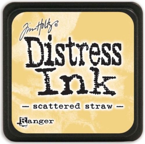 MINI Distress ink pad by Tim Holtz - Тампон, "Дистрес" техника - Scattered straw