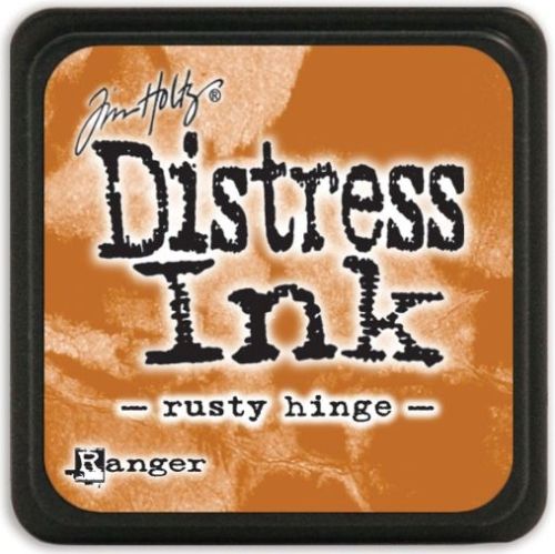 MINI Distress ink pad by Tim Holtz - Тампон, "Дистрес" техника - Rusty hinge
