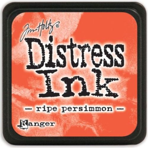 MINI Distress ink pad by Tim Holtz - Тампон, "Дистрес" техника - Ripe persimmon
