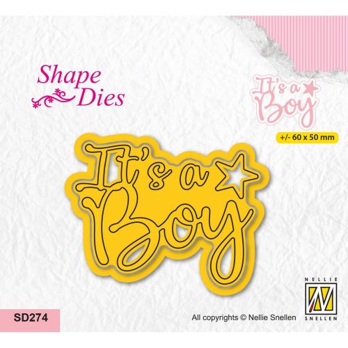 Nellie's Choice • Shape Die Text - Фигурална щанца за рязане и релеф 