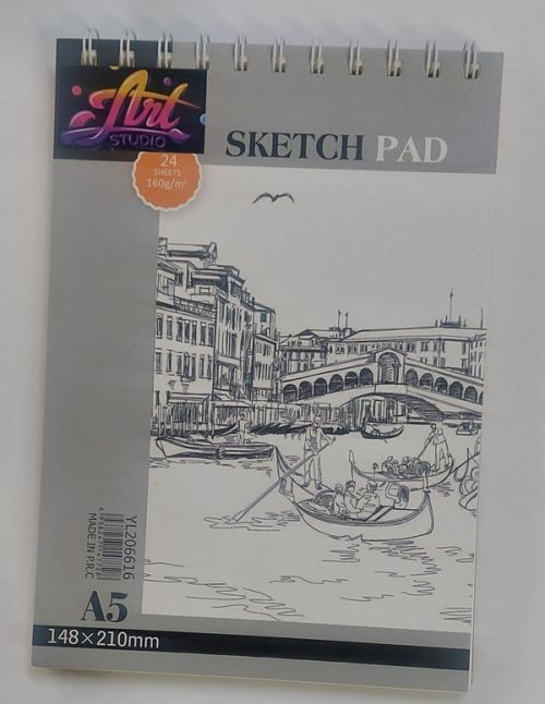 A5 SKETCH PAD AS -  Скицник A5 24 листа / 160г