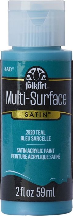 Multi-Surface Satin • Teal - Декорфин акрил за всякаква повърхност, 59мл.