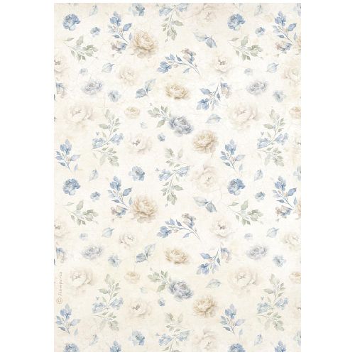 STAMPERIA - Timeless small flowers pattern - Оризова декупажна хартия A4