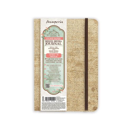 Create Happiness Stone paper Mixed Media Journal A5, 300gr.