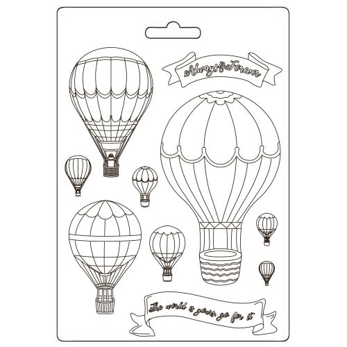 SOFT MOULDS Stamperia A5 - Timeless balloons