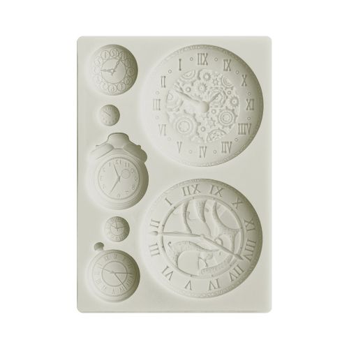 Silicon mould A6 - Around the world clocks
