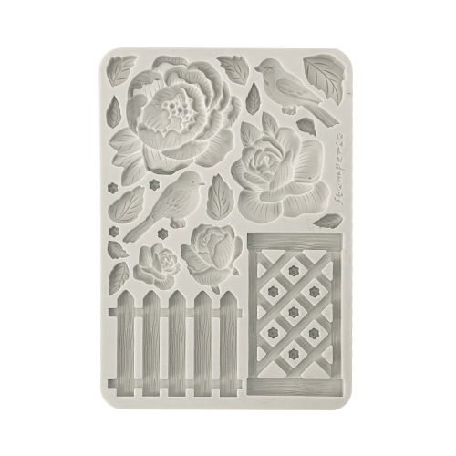 Silicon mold A5 - House of Roses Fence