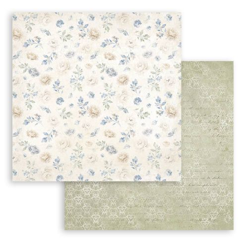 STAMPERIA, Timeless roses tapestry 12x12 Inch Paper Sheets