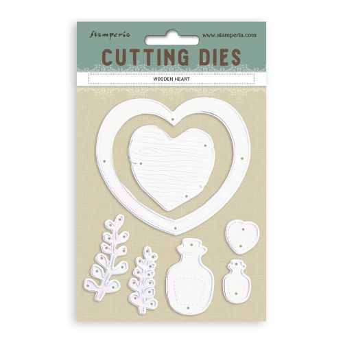 Stamperia • Cutting Dies A6 - Wooden heart