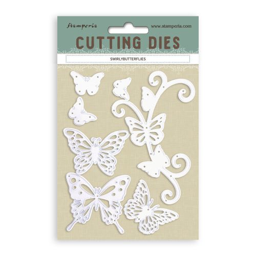 Stamperia • Cutting Dies A6 - Swirly butterflies