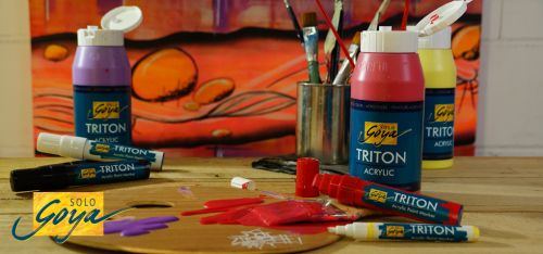 KREUL Triton Acrylic Liquid 750 ml - TITAN WHITE 