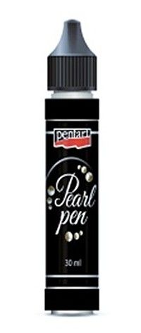 PENTART-PEARL PENS black diamond   30 ml.