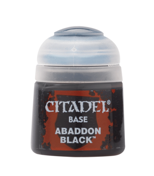 Citadel Colour: Base paint - Abaddon Black 12ml