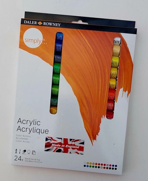 DALER ROWNEY ACRYLICS 24
