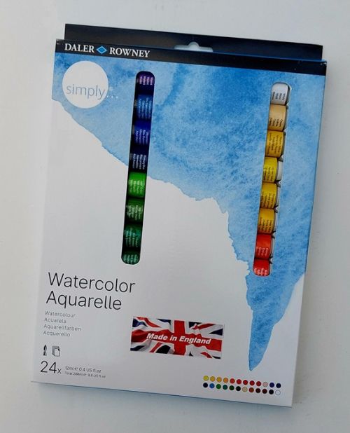 DALER ROWNEY SIMPLY WATERCOLOURS 24