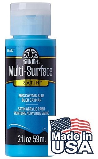 Multi-Surface Satin • Cayman Blue