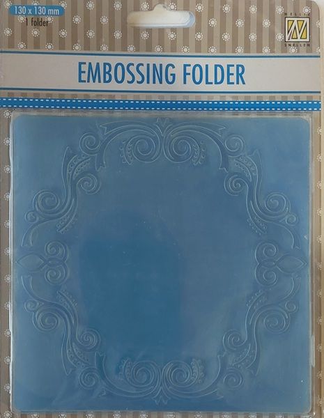 Nellie EMBOSS FOLDER - Папка за релеф 130х130мм / EFE012