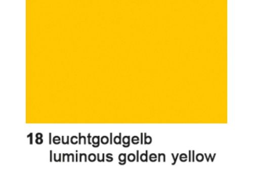 Neon Yellow Poster Board 48×68 cm – 380 g/m², Single Sheet