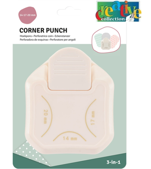 Corner BIG PUNCH CREATIVE XL  - Перфоратор за ЗАОБЛЯНЕ на ъгли 3 размера