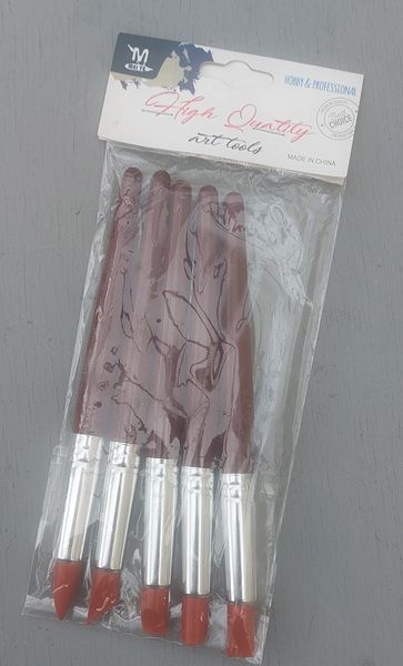 Силиконови Инструменти / четки за ЕФЕКТИ 5бр