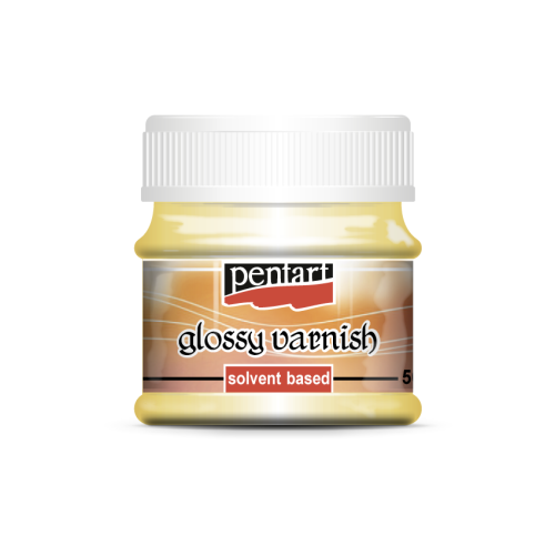 Лак  гланцов антик, на солвентна основа 50 мл. - PENTART