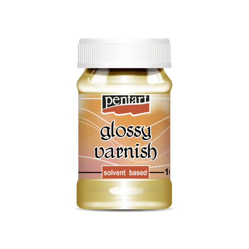 Glossy varnish antik - Solvent based 100 ml