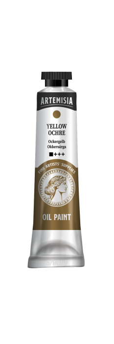 Маслена профи боя ARTEMISIA  40мл - ЖЪЛТА ОХРА