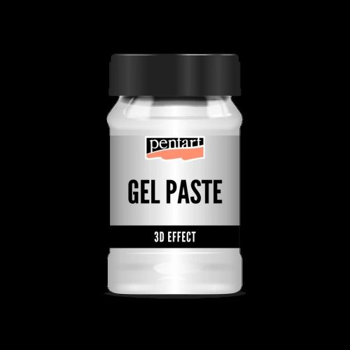 Gel paste shiny transparent100 ml.