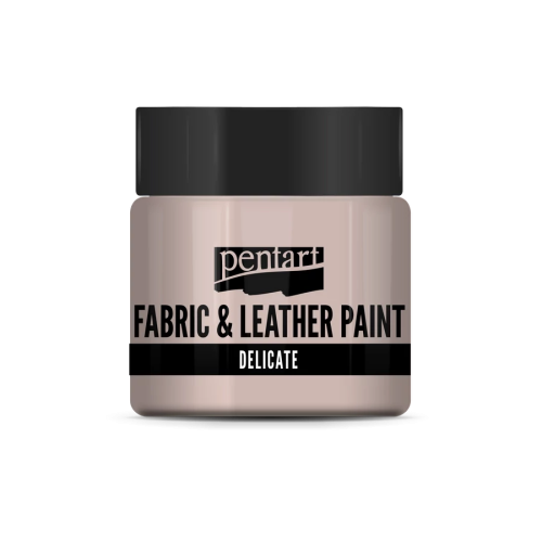 PENTART, DELICATE - Боя за текстил и кожа перла, 50 мл. - Розово Злато