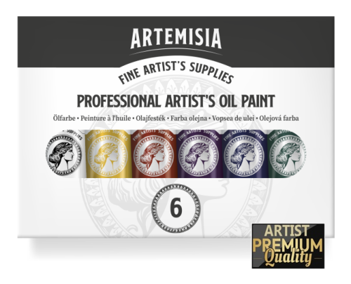 Фини Маслени Бои ARTEMISIA  6цв