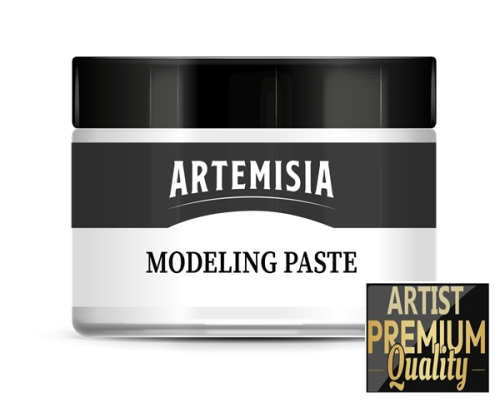 ARETEMISIA MODELLING PASTE,White 150 ml.