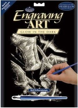 Engraving Art А4 - Картина за гравиране - светещо на тъмно фолио