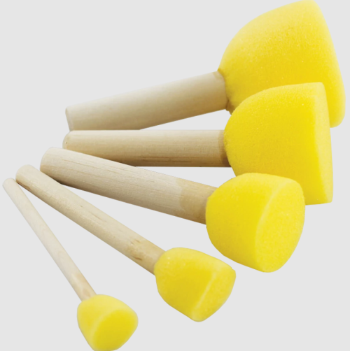 SPONGE BRUSH SET 6pc - Профи тампониращи четки комплект 