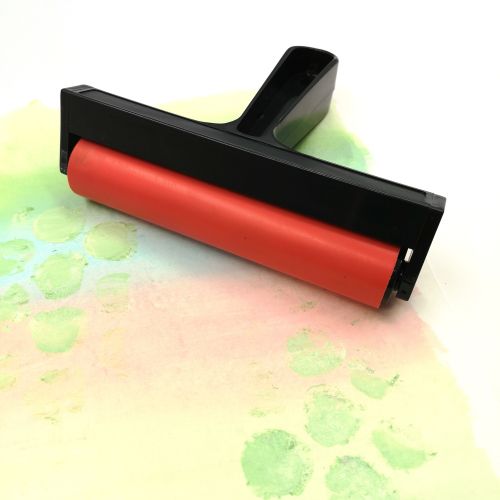 Валяк за разнасяне на мастила, бои и линогравюра MIXED MEDIA • V.Creative • Brayer Metal 6in 