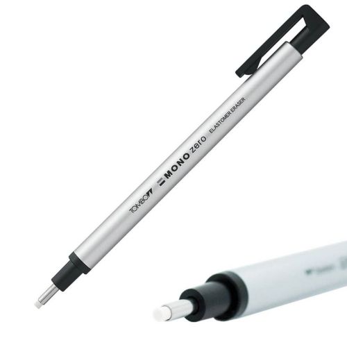 Mono Zero Eraser - 2.3 mm - Circle - Black Body